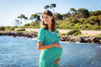 shooting photo de grossesse Nice antibes menton photographe de grossesse sur Nice